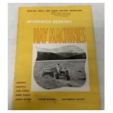 McCormick-Deering Hay Machines Brochure