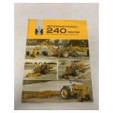 International 240 Tractor Brochure