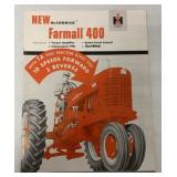 IH New McCormick Farmall 400 Brochure
