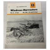 IH McCormick Windrow-Harvesters Brochure