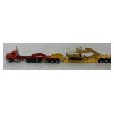 1/64 Custom Built FlexHaul w/Low Boy Trailer and