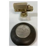 White Steering Wheel center & truck trophy