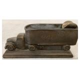 Cast Tractor Trailer Ashtray