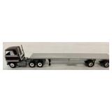 1/64 Custom Built Tractor w/Flatbed Trailer