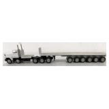 1/64 Custom Built Tractor w/Flatbed Trailer