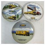 Willig Freight Lines Retirees Award plates
