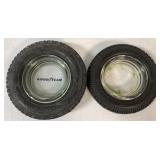Goodyear Wrangler & Mohawk Tire Ashtrays