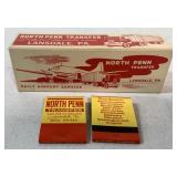 North Penn Transfer advertising matchbooks