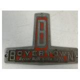 Boyertown  name plate