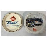 Lisa Motor Lines & Food Transport ashtrays