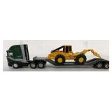 1/64 Custom Built Tractor Trailer w/JD Logger