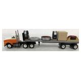 1/64 Custom Built Tractor Trailer w/Industrial Sup