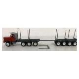 1/64 Custom Built Tractor Trailer Log Truck