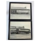 2 Yorktowne Paper Mills framed truck photos