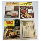REO Truck brochures, magazine and certificate