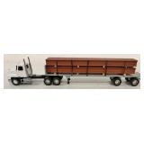1/64 Custom Built Tractor Trailer w/I-Beams
