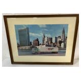 Consolidated Freightways framed print