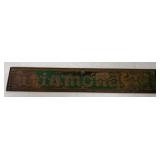 Diamond T name plate