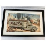 B. F. Rauch Co. framed print