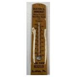 Cletus L. Innerst advertising thermometer