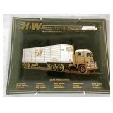 H & W Motor Express Company adv. ashtray