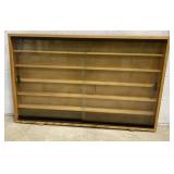 Wood and Glass Showcase
