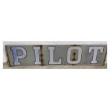 Pilot Sign 16' H X 72' L