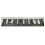 Kenworth name plate