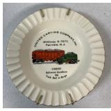 United Carting Company Inc. advertising ashtray