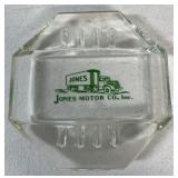 Jones Motor Co. Inc. advertising ashtray