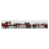 1/64 Custom Built Double Trailer w/Steel