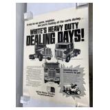 White Motors Dealing Days Poster
