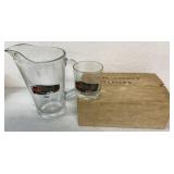 Johns Pitcher and 5 Glasses in Box