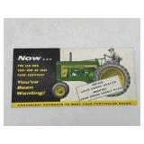John Deere 620 Ink Blotter