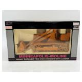1/16 Minneapolis Moline Two Star Crawler w/ Loader