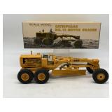 1/20 CAT No. 12 Motor Grader in Box - Reuhl