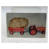 Postcard with Lakone Farmall C