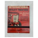 International Utility Tractor Oversize Matchbook
