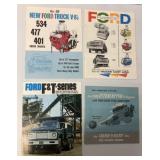 4 Ford Truck and Engines brochures