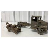 (2) Metal Toy Trucks Mack & Other