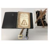 Watch fob guide book, straps and 2 IWFAI fobs