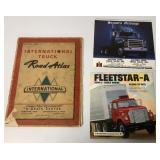 International road atlas, calendar and brochure