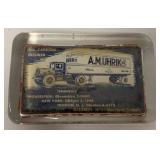 A M Uhrik Trucking Glass Paperweight