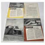 (4) Marmon-Herrington Truck Brochures