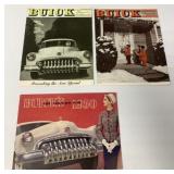 Buick magazines and car brochure
