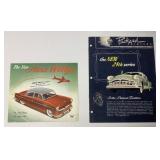 Packard Pointers & Aero Willys car brochure