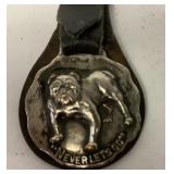 Bulldog "Never Lets Go" Watch Fob