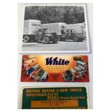 3 Trucking Adv. Pcs-White/REO/Penn-Dixie