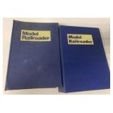 Model Railroader magazines in binders; 