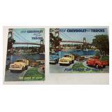 (2) 1954 Chevrolet Trucks Brochures